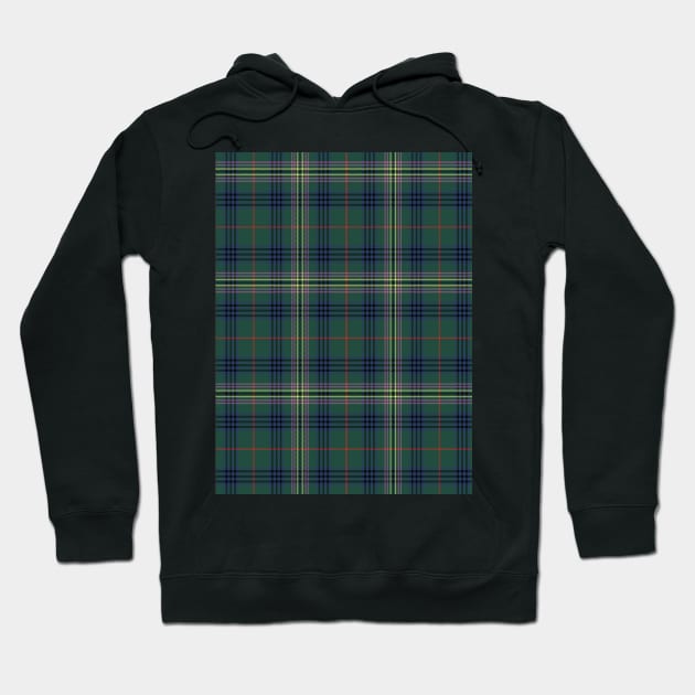 Kennedy Modern Plaid Tartan Scottish Hoodie by ScottishShop